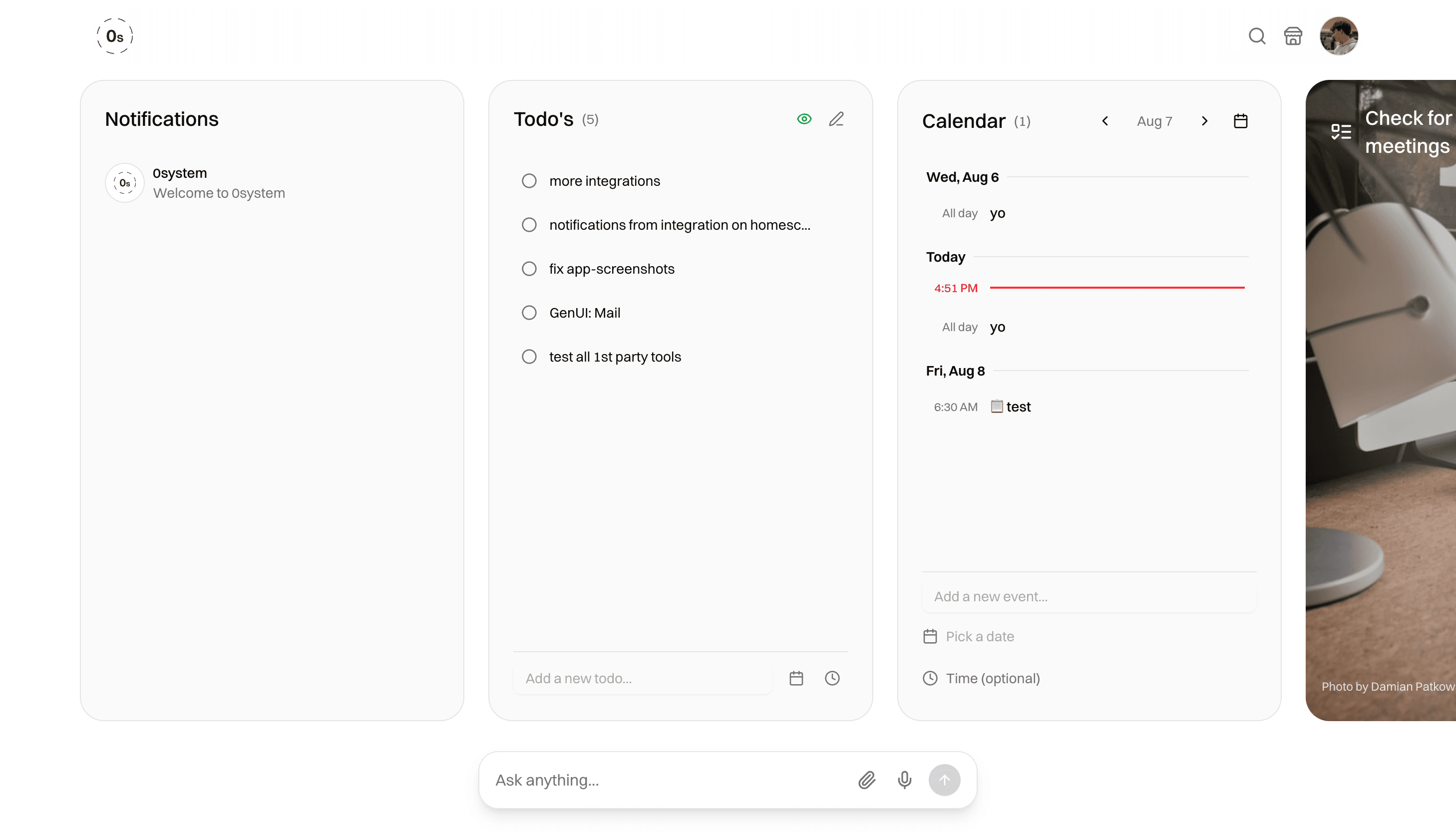 0system app preview